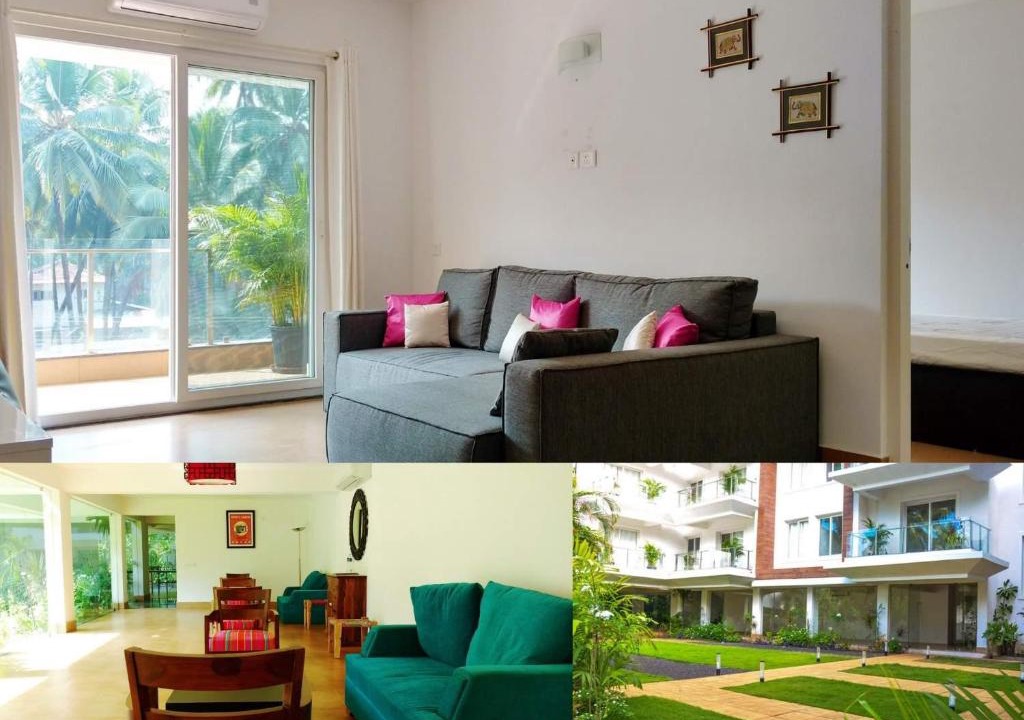 Arpora Apartment | 23) Serviced delightful apartment central Arpora
