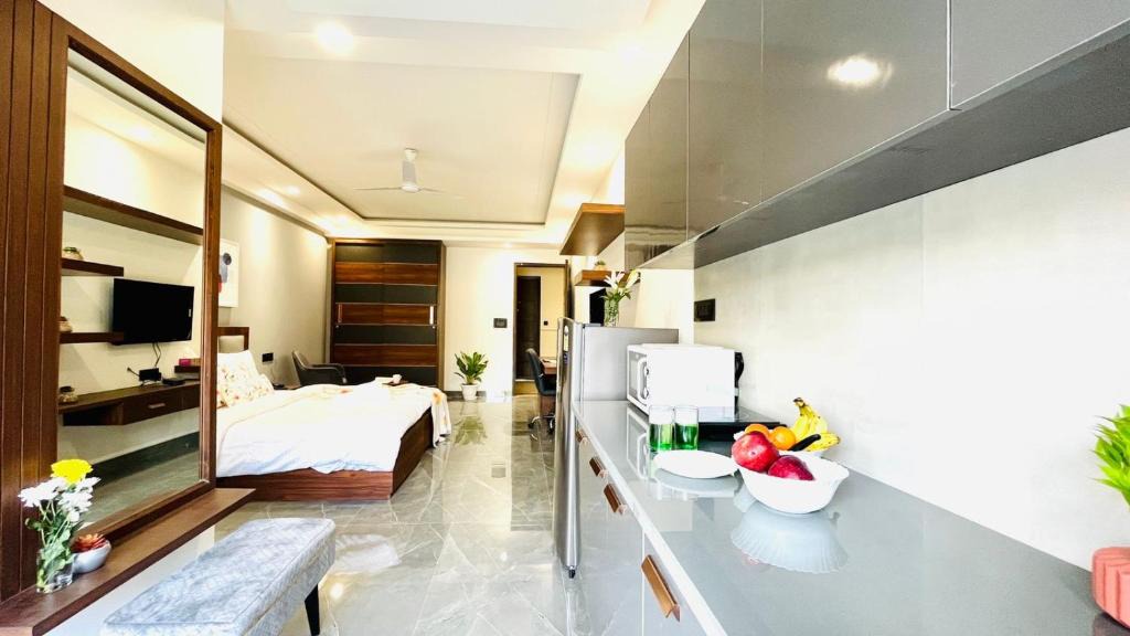 DLF Phase 3 Hotel | BluO Studio2 DLF Cybercity - Balcony, Gym TT, Lift
