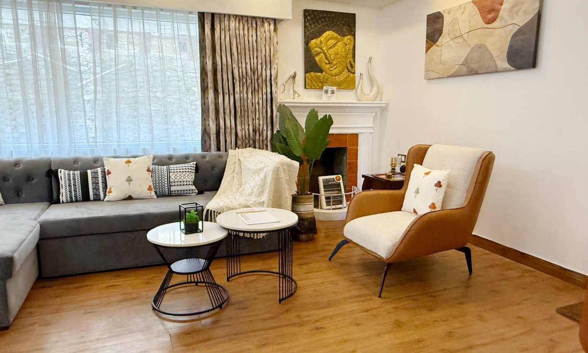 Kaul Apartment | BRIKitt Panorama Bliss 2BHK-Mukteshwar, Nainital