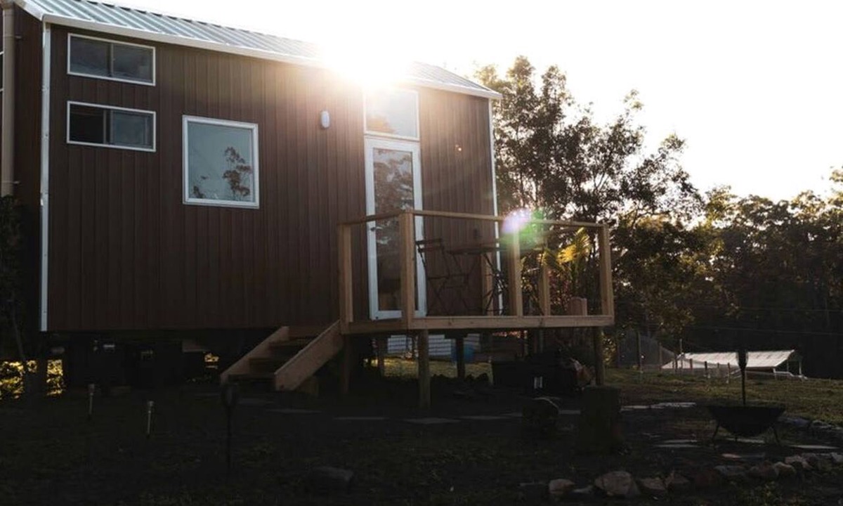 Palmwoods Cabin | Charming Tiny House Rental for Glamping in Queensland