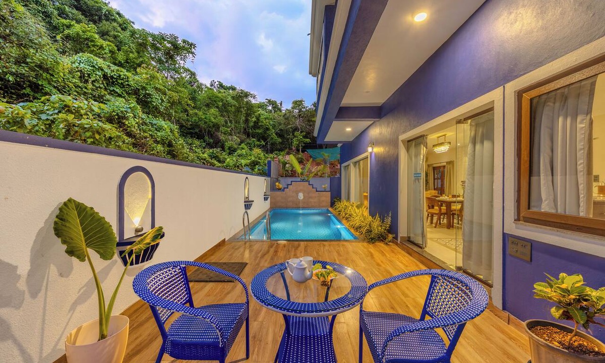 Salvador do Mundo Villa | ELIVAAS Casa Vilson 3BHK Villa with Pool