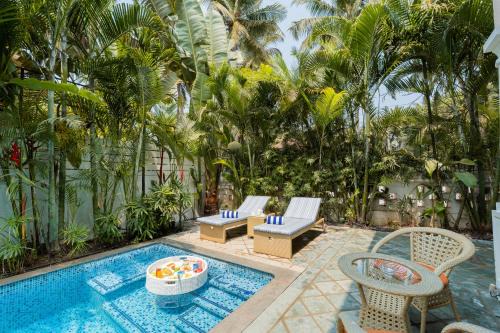 Arpora Villa | ELIVAAS Signature 4 BHK with Pvt Pool near Baga - Celest