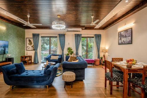 Marra House | Go Offline Homes - Designer 2BHK with Pool Near Candolim