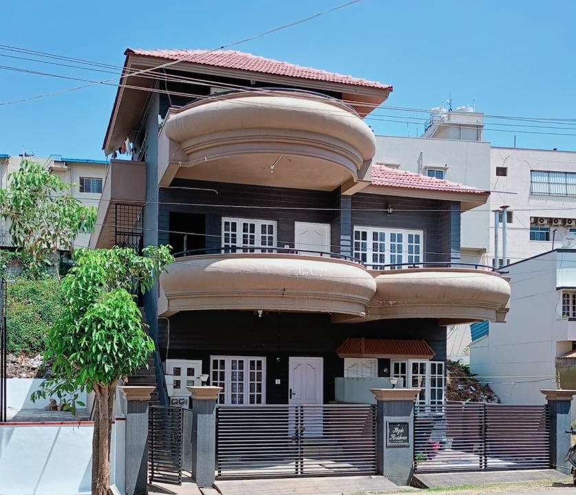 Chikkamagaluru House | Hegde Residency 2 BR Home PEPPER without balcony