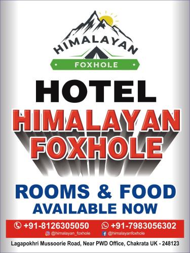 Chakrata Hotel | HOTEL HIMALAYAN FOXHOLE