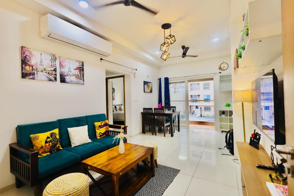 Gandhinagar Apartment | Ivory Poolview Residences - Luxury 2BHK, Gift city