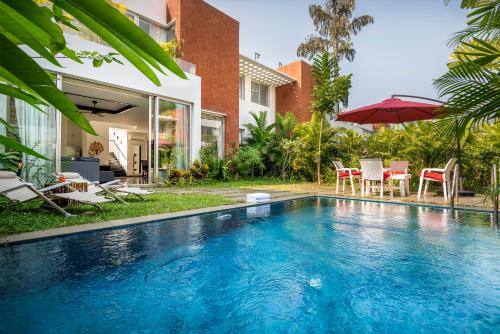 Chapora Villa | La Zamora by The Blue Kite - 3 & 2 BHK Villas near Vagator & Anjuna Beach with Private Pool, Garden, Terrace & Security