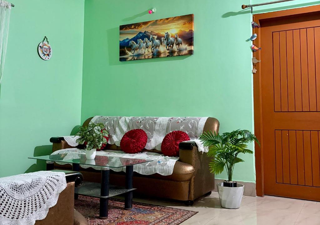 Balipara Apartment | Mayabini - 2 Bedroom Haven with AC, Wi-Fi, Balcony and Terrace