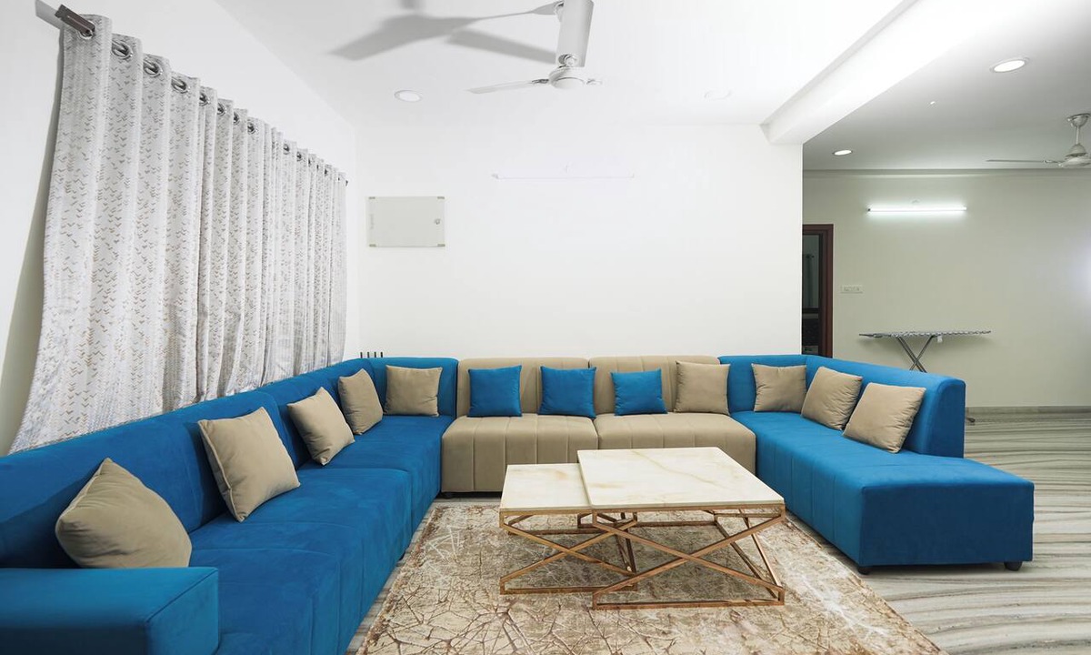 Madhapur Apartment | Modern Comfort 3-Bed Haven