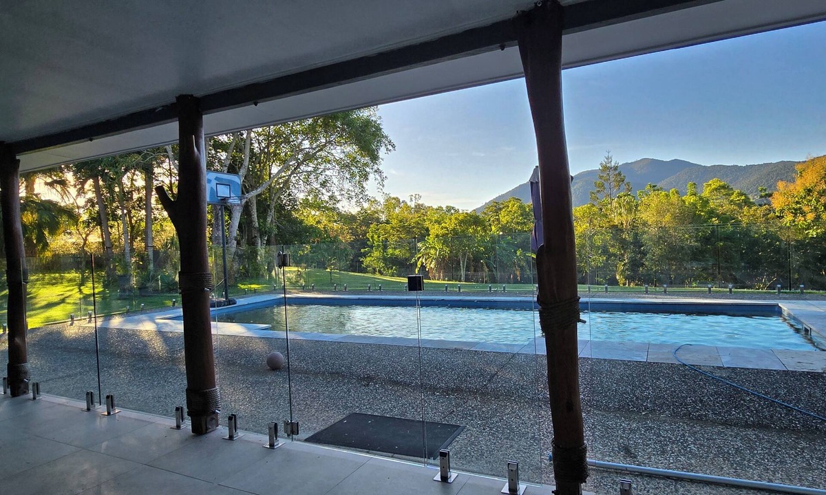 Myrtlevale House | Our property is on 5 acres surrounded by valleys and hills in the Whitsunday.