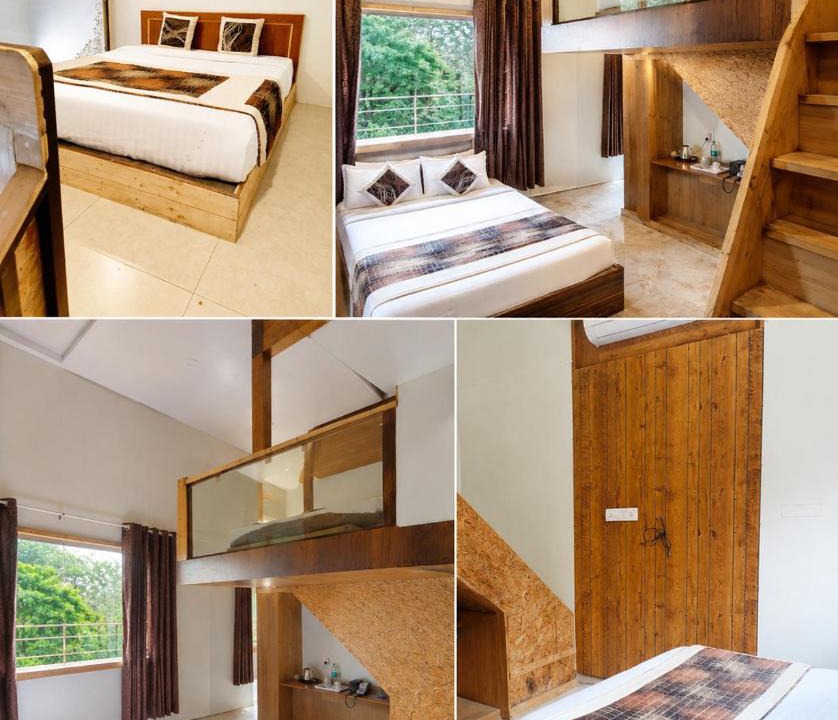 Kandaghat Resort | Skywood by Vankuteer - Pool & Mountain view Rooms