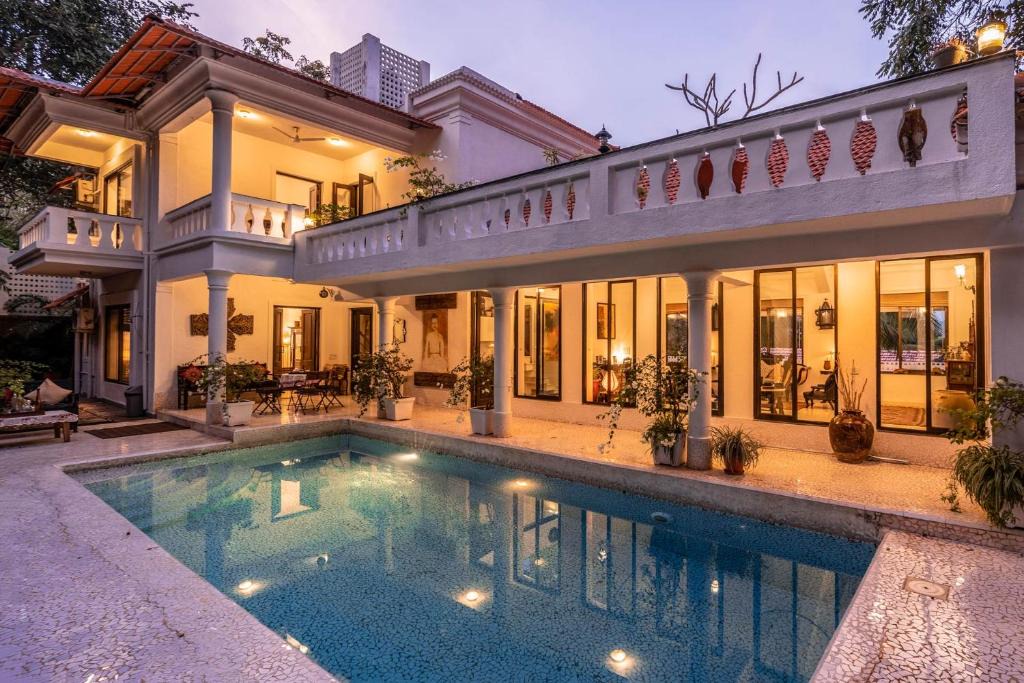 Alto de Porvorim Villa | StayVista at Vintage Hideaway Pet-Friendly Paradise with Private Pool