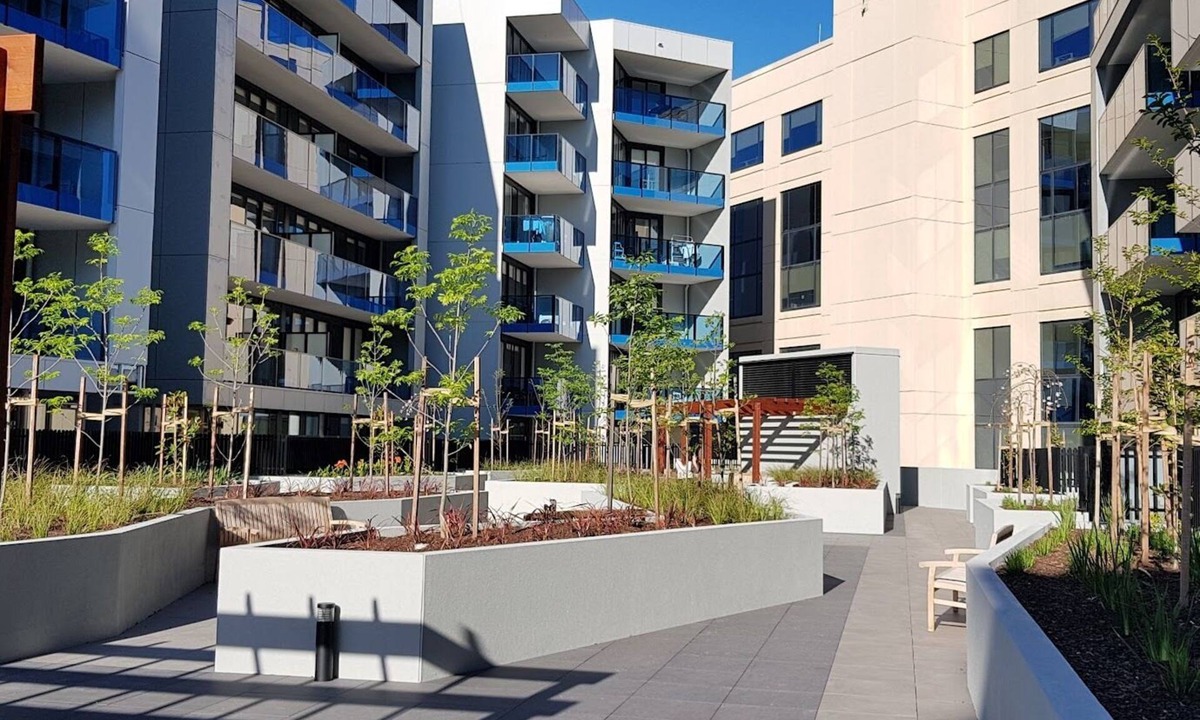 Cheltenham Apartment | Stylish two-bedroom stay near Southland, beach, cafés, dining, and trains.