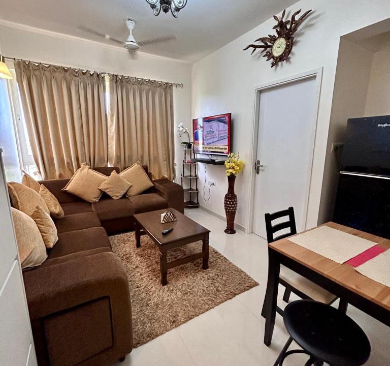 Chicalim Apartment | TATA Rio De Goa ,Good Stay 1 BHK Apartment,10 min from Airport, 604