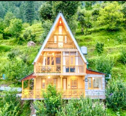 Banjar House | The nature view A shape tree cottage