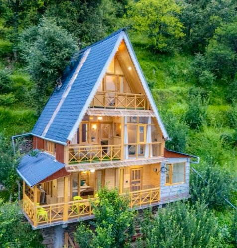 Banjar House | The nature view A shaped tree cottage