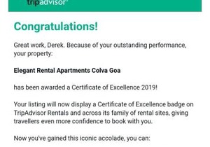 Elegant Rental Apartments Colva, Goa