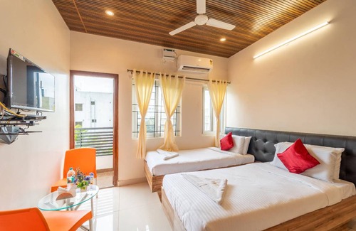 Bommasandra Apartment | 75 m² Serviced apartment ∙ 3 bedrooms ∙ 7 guests