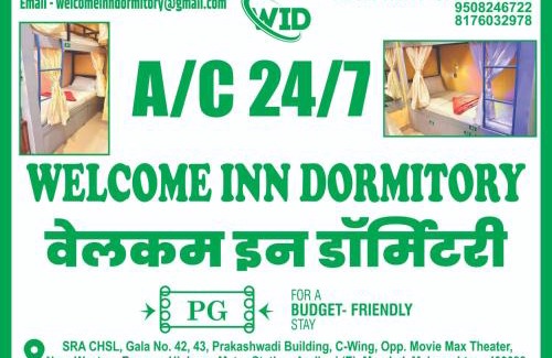 Bandra East Hostel | Welcome Inn Dormitory & PG Male And Female