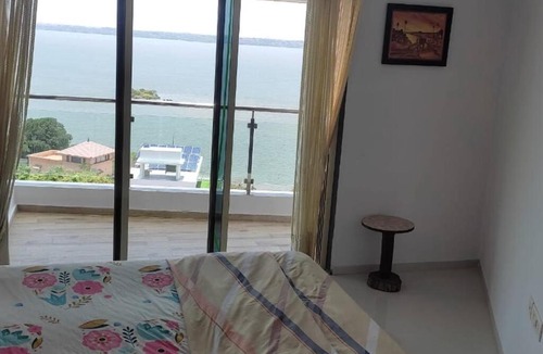 Holy Cross Colony Apartment | 2BHK Sky water sea facing Apt, Dabolim Goa