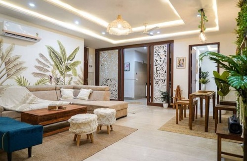 Chhatarpur Apartment | 3BHK Tropical Gem - Near Dhan Mill Chattarpur