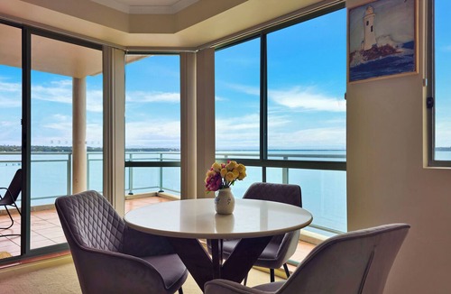 Toukley Apartment | Absolute Waterfront w Balcony Outdoor Pool Secure Parking Wi-Fi