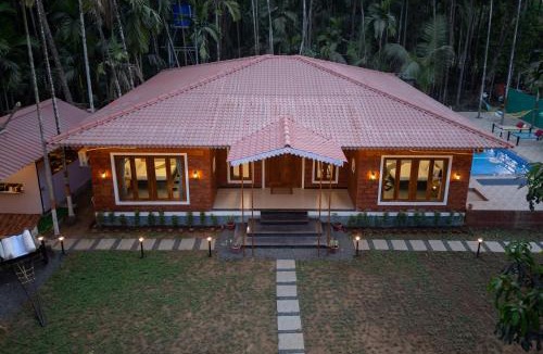 Alibaug Villa | Alaya Stays Cabanas Retreat Tropical 5-BHK With Private Pool, Garden & Outdoor Dining