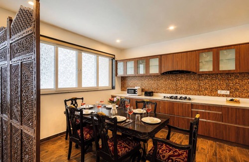 The Mall Road Villa | Alaya Stays HillTop Farmstead 3BHK Villa
