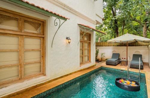 Assagao Villa | Amayah Tattva 3 BHK Escape With Steam Room, Open Shower & Private Pool