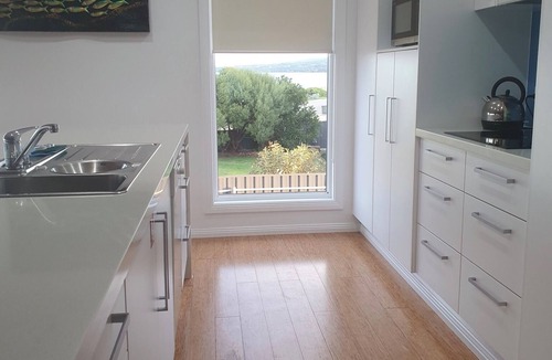 North Shields House | Beautiful private beachfront home overlooking the stunning Boston Bay and PL