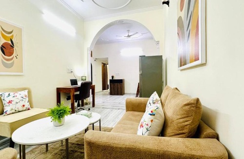 Rohini Apartment | BluO Modern 1BHK Rohini - Parking , Balcony