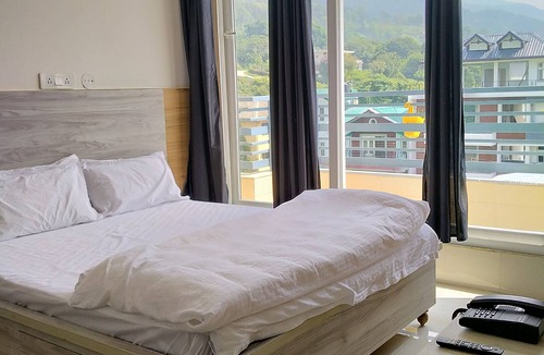 Dharamshala Bed & Breakfast | Buntees Nest: Luxury Room with Mountain View