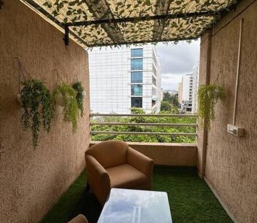Mundhwa Apartment | Casa Bella Private Suite With Balcony Garden with WiFi AC Smart TV Kitchenette Work Desk
