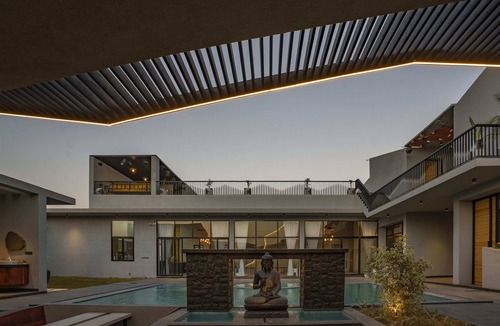 Jodhpur Villa | Casa Concreto: Luxury Concrete Villa-Heated Pool -Jodhpur-Rajasthan