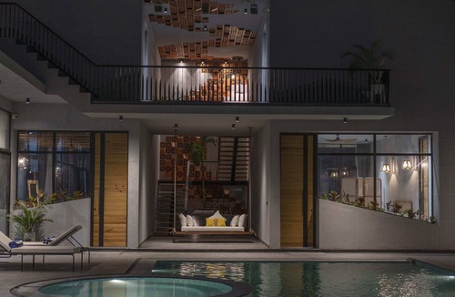Jodhpur Villa | Casa Concreto: Luxury Concrete Villa-Heated Pool -Jodhpur-Rajasthan