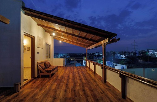 Narasapura Apartment | Dew Drop Villa by Stayjade 3bhkpvt Pool Garden