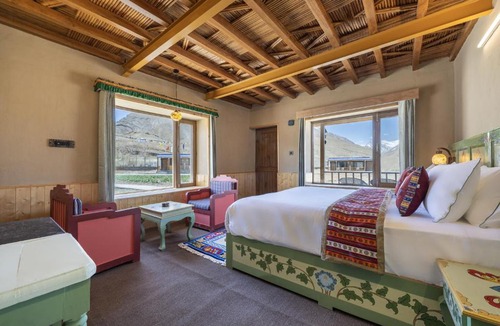 Marango Rangarik Hotel | Echor Mud Huts Kaza, Spiti Valley