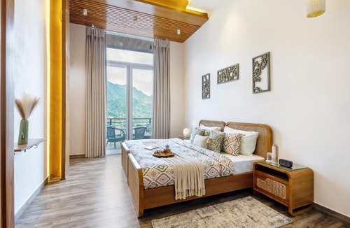 Bhimtal Villa | ELIVAAS Signature 3 BHK With Balcony & Lake View - Antarmann Casa Mirage