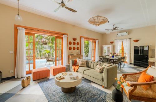 Arpora Villa | ELIVAAS Signature 4 BHK with Pvt Pool near Baga - Celest