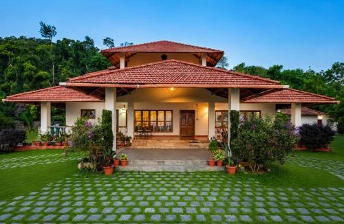 Madikeri Villa | ELIVAAS Signature Mercara Hill 3 BHK Pet-Friendly Retreat With Private jacuzzi, Outdoor Seating, Verandah Sit Out & Garden