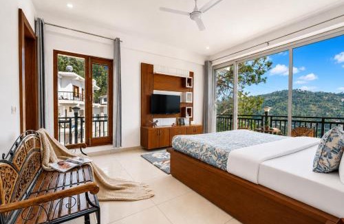 Kumarhatti Villa | ELIVAAS Signature Mist & Manor Maple Pet-friendly 6-BHK Apartment with Shared Game Zone, Outdoor Seating Areas & 360 Panoramic Views