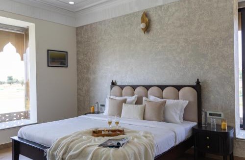 Jaipur Villa | ELIVAAS Signature Nirvana Farms 5-BHK Farmhouse with Private Pool, Lounge Area and Garden