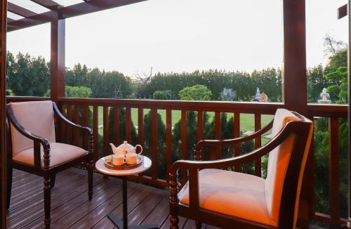 Dubbi Villa | ELIVAAS Signature Riveira Hills - 3 BHK Wooden Cottage with Lush Garden, Pvt Pool