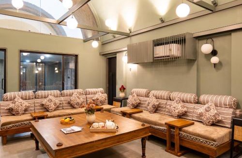 Rajawas Villa | ELIVAAS Signature Stone Age home 4-BHK Stone-Clad Villa with Private Pool, Terrace Garden & Gazebo