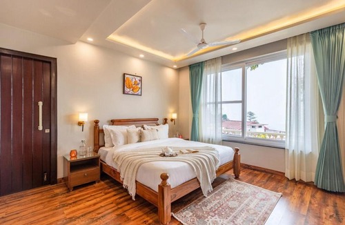 Nainital Villa | ELIVAAS Signature Twin Chalets 4 BHK Escape with Valley-facing Lawn near Nainital