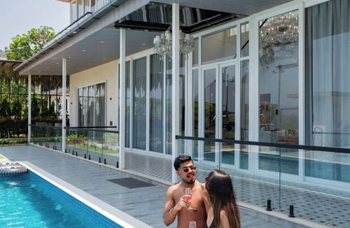Village Hokra Villa | ELIVAAS Tuscan 5BHK Villa with Pvt Pool