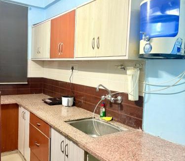 Vaishali Nagar Apartment | Highway access 2BHK, Trendy decor, VR & other water parks