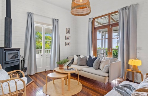 Lennox Head House | Hinterland Views - Light Filled Holiday Home with Pool