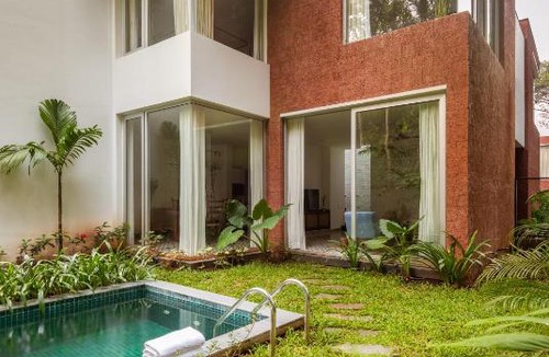 Siolim Villa | La Avila, 2 BHK Villas near Morjim Beach with Private Pool, Kitchen, Balcony &Security