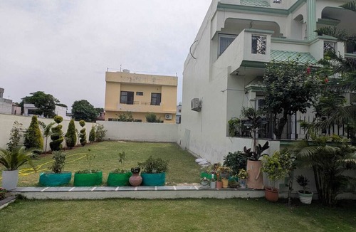 Pathankot House | Luxury 1BHK in a green peaceful area with modern amenities and lawn area